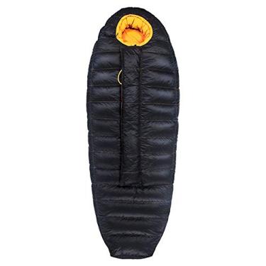 Imagem de C/H Saco de dormir hidrofóbico 750 Fill Power com sintético avançado – Ultraleve 4 estações para homens e mulheres, bolsa para mães projetada para mochila