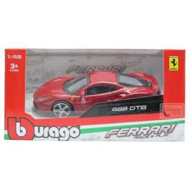 Imagem de Miniatura Em Metal - Ferrari Race & Play - Box - 1/43 - Bburago
