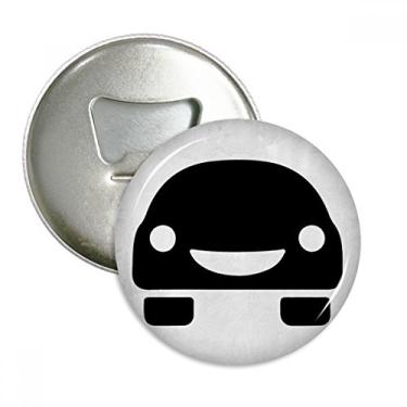 Imagem de Plus Minus Sign Energy Veículos Protege o meio ambiente Abridor de garrafa redondo ímã de refrigerador, 3 peças, presente