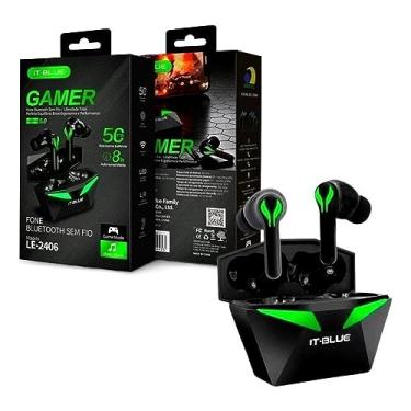 Imagem de Fone de ouvido Gamer Bluetooth IT Blue LE-2406 - BT 5.3