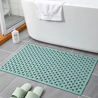 Imagem de JIAWEIIY Tapete antiderrapante para banheiro grande tapete de banho banheiro banheiro banheiro tapete de pé banheiro tapete impermeável proteção ambiental (C)