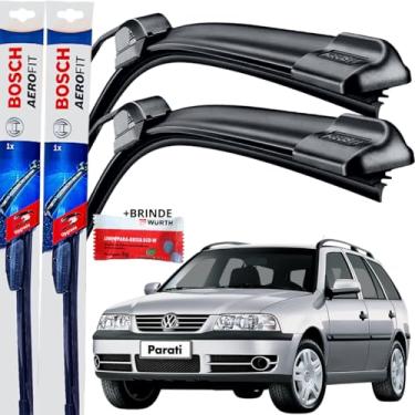 Imagem de Par Palheta Limpador Parabrisa Dianteiro Silicone Bosch Paleta Parati III 2004 á→2005