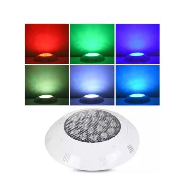 Imagem de Refletor LED para piscina 18W RGB com controle remoto IP68