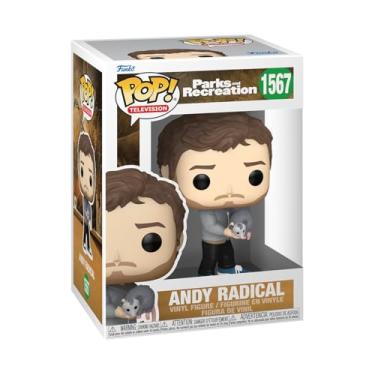 Imagem de Funko POP! TV: Parks & Recreation 15th Anniversary – Andy Radical - Collectable Vinyl Figure - Gift Idea - Official Merchandise - for Kids & Adults - TV Fans - Model Figure for Collectors and Display