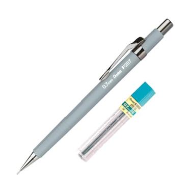 Imagem de Pentel Lapiseira 0.7mm Asaguinezú Cinza + Grafite HB SM/P207-JNM