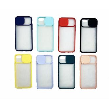 Imagem de Capinha Silicone Protege Câmera Compativel Iphone 7 4.7 Translúcida - 