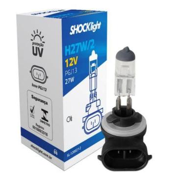 Imagem de Lâmpada Halógena Standart H27W/2 12V 27W 881 PGJ13 - SHOCKLIGHT