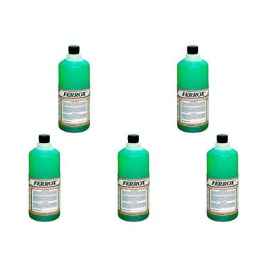 Imagem de Kit C/5 - Removedor Ferrugem Ferrox 1000 Ml