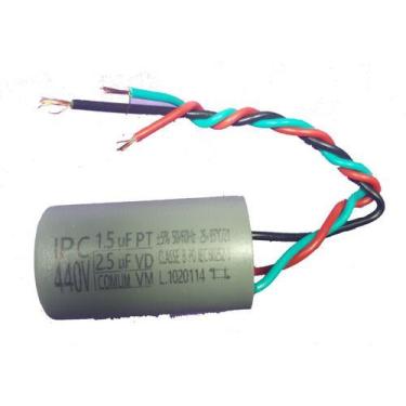 Imagem de Capacitor 3 Fios 4uf (1,5+2,5uf) Ventilador Teto 250v / 440v  - IPC, 4