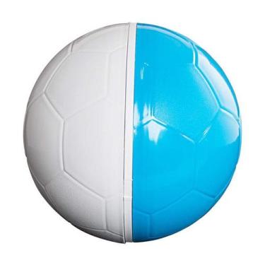 Imagem de Brinquedo Amicus Crazy Ball Azul e Branco para Cães - Tamanho P
