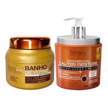 Imagem de Forever Liss Cauter Restore + Máscara Banho De Verniz 250G