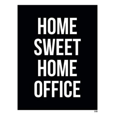 Imagem de Placa Decorativa - Home Sweet Home Office 27X35 - Sinalizo