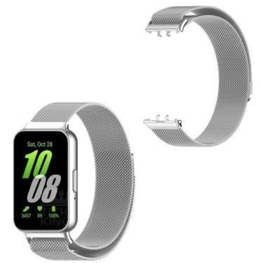 Imagem de Pulseira inoxidavel imã para Galaxy Fit3 R390 - 2024 - TECK KING