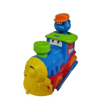 Imagem de Brinquedo Trenzinho Com Boneco Teddy De Plástico Infantil - Company ki