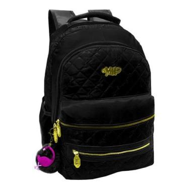 Imagem de Mochila Feminina Pompom Chaveiro Flamin Michele Hobbs Mh3971