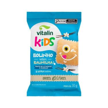 Imagem de Bolinho Sabor Baunilha Kids Sem Glúten Vitalin 30g
