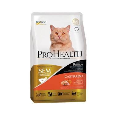 Imagem de Ração ProHealth para Gatos Adultos Castrados Sabor Frango - 1kg