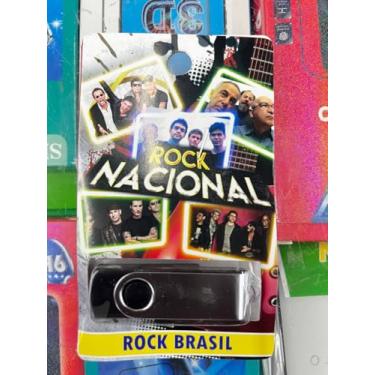 Imagem de pen drive com musicas gravadas diversas pendrive gravado generos ROCK NACIONAL