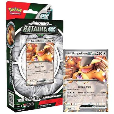 Imagem de Deck Pokémon Batalha Kangaskhan Cards Carta Pokémon Em Português Ofici