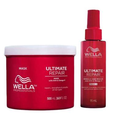 Imagem de Wella Professionals Ultimate Kit  Máscara + Leave-In, Kit