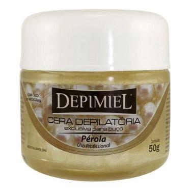 Imagem de Cera Depilatória Pérola Exclusiva Para Buço 50g - Depimiel
