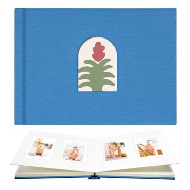 Imagem de Vienrose Mini Álbum de Fotos 52 Bolsos Serve para Câmera Instantânea Mini 12 11 9 8 90 25, Polaroid Snap Pic-300, Kodak Mini Filme de 3 Polegadas, Azul