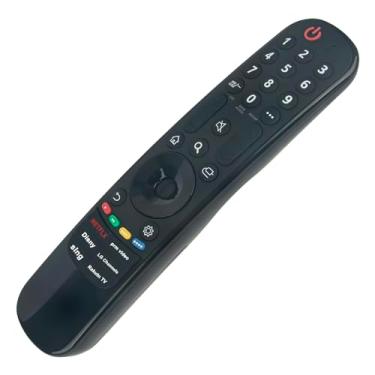 Imagem de Controle remoto de substituição MR23GA compatível com LG Class B3/C3/G3/M3/75/80/UR7800/UR9000 Series OLED EVO LED QNED 4K UHD Smart webOS TV OLED55B3PUA OLED65B3PUA OLED77B3PUA 86UR7800PUA 43UR900PUA