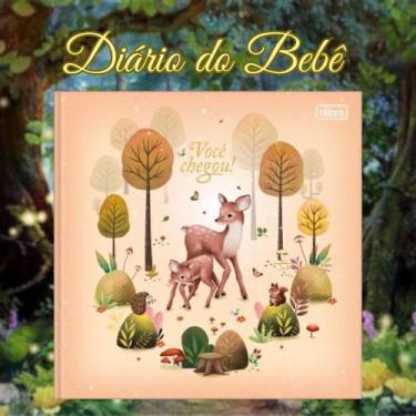 Imagem de Livro Diário do Bebê Tilibra com 34 Folhas 220x220mm