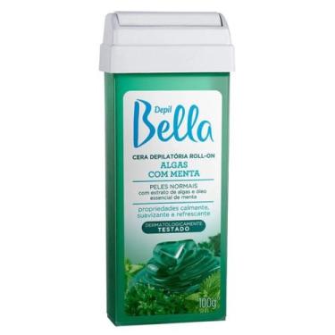 Imagem de Cera Depilatória Roll-on Refil Algas com Menta 100g - Depil Bella
