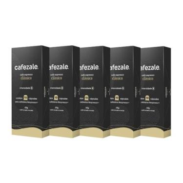 Imagem de 50 Cápsulas Compatíveis Nespresso Café Cafezale Clássico