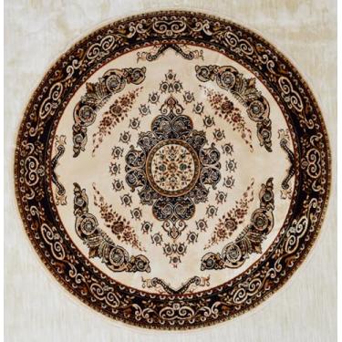 Imagem de Rosadecor, Tapete Redondo Marbella Elite BS Classico Kerman -4 200 cm