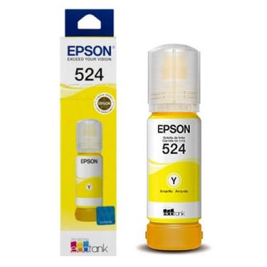 Imagem de Refil de tinta epson T524 yellow para L6190 L6580 L6490 Pigmentada