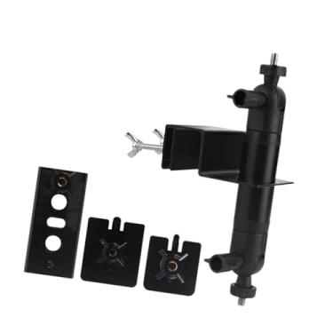 Imagem de Vaveren Câmera de cadeira ao ar livre Mount camer titular profissional universal universal suportes de ângulo ajustável de aço inoxidável, Preto