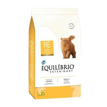 Imagem de Ração Total Equilíbrio Veterinary RE Renal Gatos Adultos  500 Kg