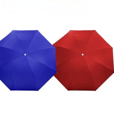 Imagem de Guarda Sol Articulado 1,80m Uv Aço Para Praia Piscina Verão Pesca(LISO)