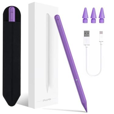 Imagem de Caneta Stylus para iPad 11ª e 10ª geração, caneta Milikilo com suporte de lápis, rejeição de palma, para Pad Air11 e 33.0 cm (M3/M2), Pro 27.9 cm e 33.0 cm (M4), Pad 6-11th, Pro 27.9 cm/32.8 cm, Air 3