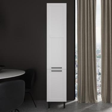 Imagem de Armário De Cozinha Paneleiro Em Mdf Com 2 Portas 40cm Multimóveis Cr20440 Branco