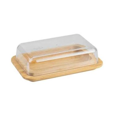 Imagem de Manteigueira Em Bambu Sense 16x10,5cm Ou