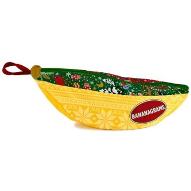 Imagem de BANANAGRAMS Jogo de Tabuleiro Winter Wonderland Edition - 8 Jogadores, 7 Anos ou Mais