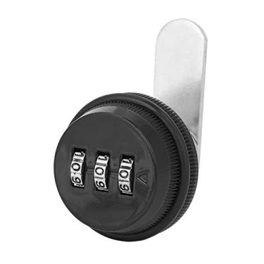 Imagem de Senha Camlock Locker, Alloa de Zinco Resistente Com Código de Passagem de 3 Dígitos para Gaveta, Porta do Gabinete, Caixa de Letra, Instruções de Configuração Fáceis Incluídas