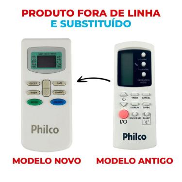 Imagem de Controle Ar-condicionado Philco 9.000 E 12.000 Btus único