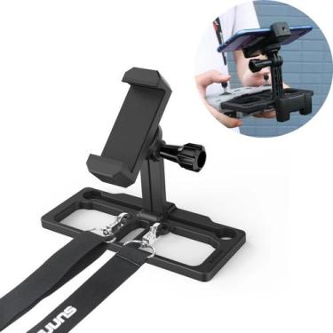 Imagem de Suporte Celular + Alça de Pescoço pra Controles Drones DJI e FIMI - Su