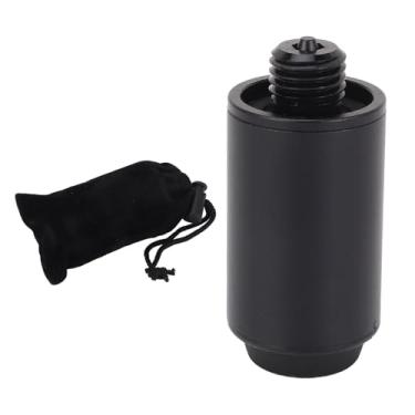 Imagem de Pool Cue Extender Billiard Cue End Extension de 2 polegadas de alumínio de alumínio extensor de piscina com pára -choque de borracha para jogadores casuais profissionais