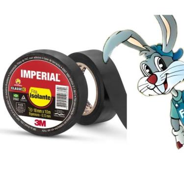 Imagem de Fita Isolante Imperial (3M) 18mm x 20m - cód 1934 - Ferragens Coelho, 
