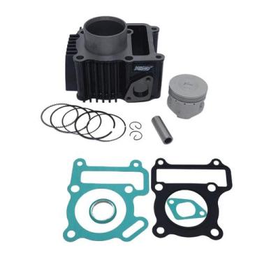 Imagem de Kit Motor Cilindro Junta Aneis Pistao Zig 100 Crypton 105 - VINI