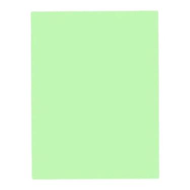 Imagem de Kit 10 Cartolinas, 48 x 66 cm, 5 Cores Sortidas (Branco, Azul, Rosa, Verde e Amarelo), Papel Cartão (Verde)