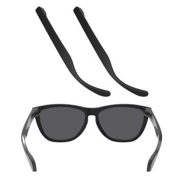 Imagem de EZReplace Braços de substituição para óculos de sol Oakley Frogskins OO9013/Frogskins Lite OO9374/Frogskins XS OJ9006, Preto, One Size