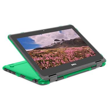 Imagem de mCover Capa compatível apenas com laptop 2019 ~ 2022 11,6 polegadas Dell Chromebook 3100/3110 2 em 1 série educacional (com dobradiça de 360°) (Não serve para nenhum outro modelo Dell) - verde