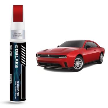 Imagem de COSLAKE Tinta de retoque de carro (Redeye(PR6/ZR6)) para Dodge, kit de reparo de arranhões de pintura de carro, solução rápida e fácil de reparar, caneta removedor de arranhões 2 em 1 com 2