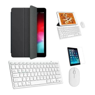Imagem de Capa Smart Preto Tecl/Mou Branco Pel - iPad Air 5 10,9" 2022 - BDNET